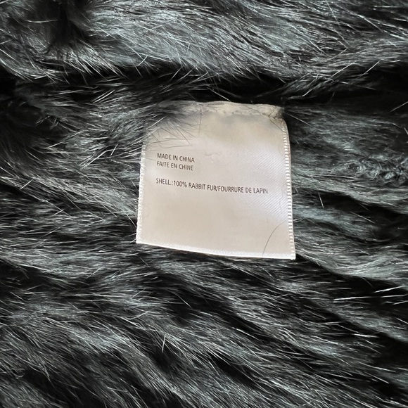 100% Rabbit Fur Jacket NWOT - Picture 3 of 4